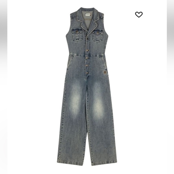 New 
Honor The Gift
Service denim jumpsuit size XS-S - Picture 3 of 4